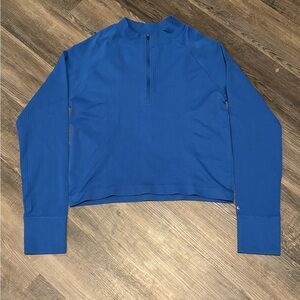 DSG Team Royal Blue Momentum Seamless 1/4 Zip Top